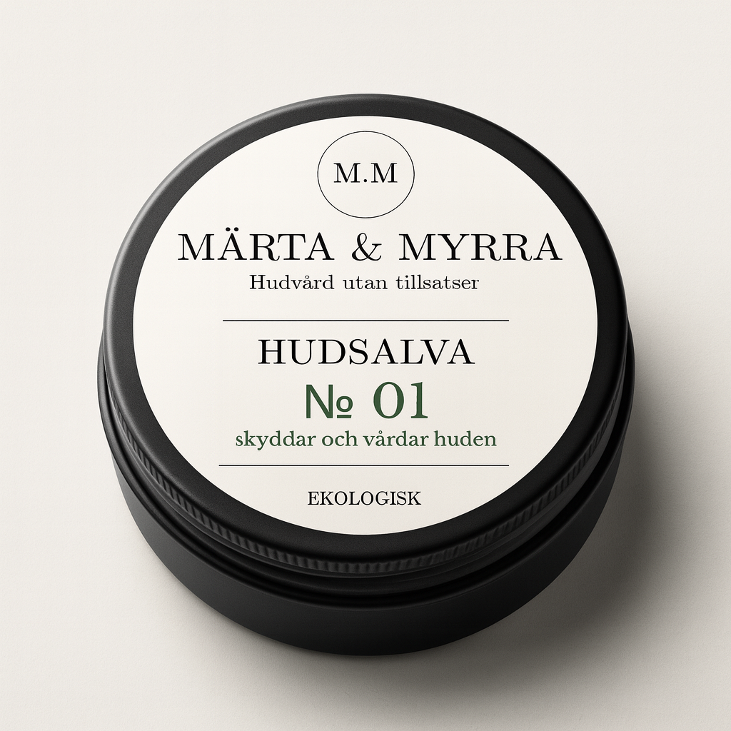 Naturlig hudsalva – handgjord, mild och skonsam från Märta & Myrra