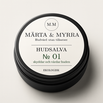 Naturlig hudsalva – handgjord, mild och skonsam från Märta & Myrra
